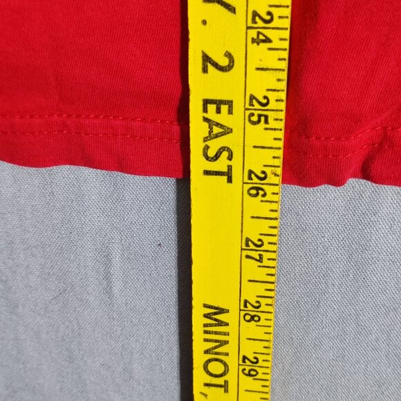 Young and Reckless long sleeve shirt men's size L red with white graphic design - Picture 12 of 12